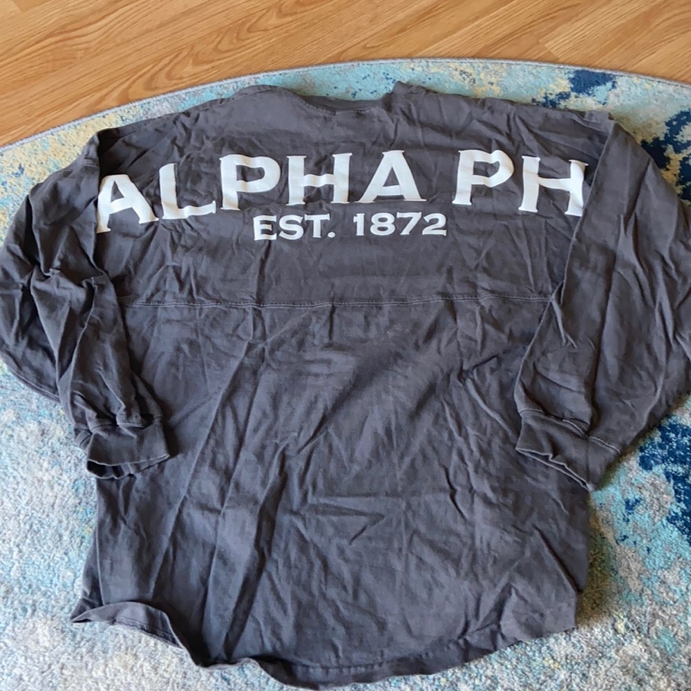 Alpha Phi oversized long sleeve
